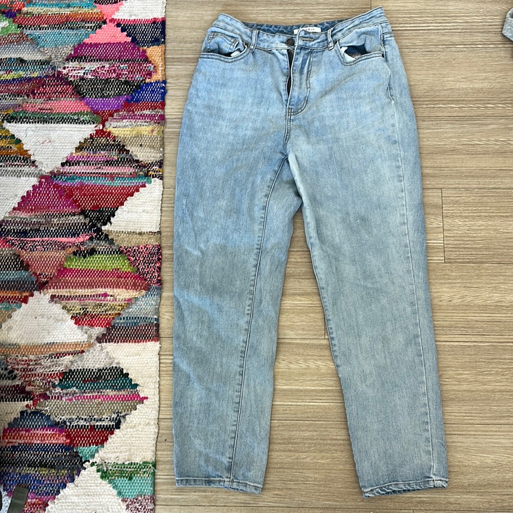 Pacsun light wash mom jeans